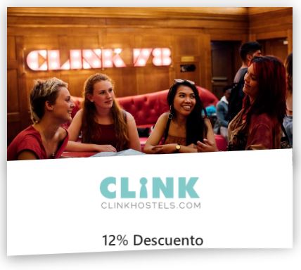 clink hostel descuento estudiantes